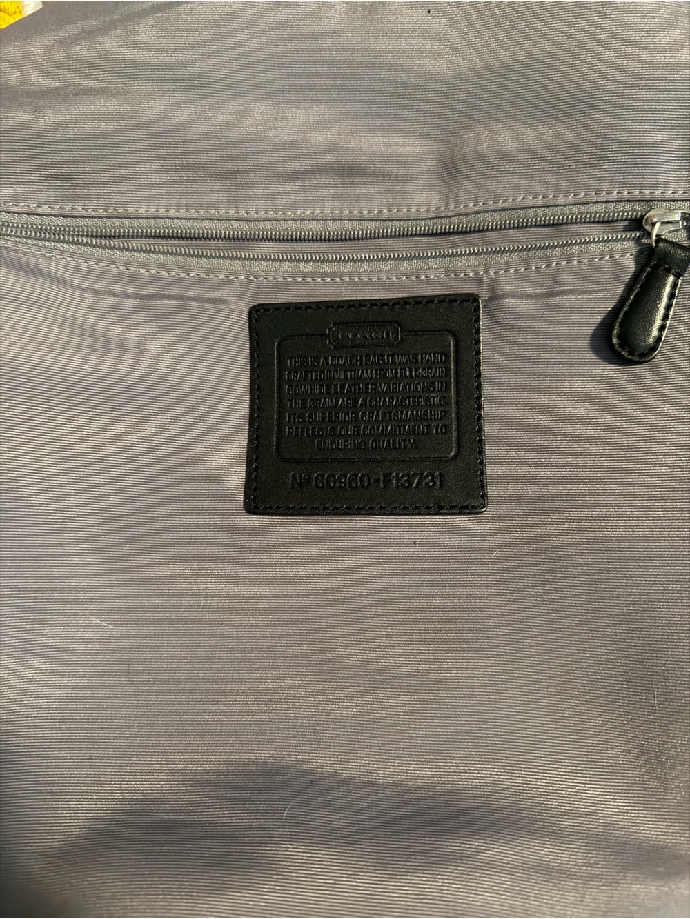 Coach Black Leather Shoulder Hobo with Matching Wallet - Picture 6 of 15